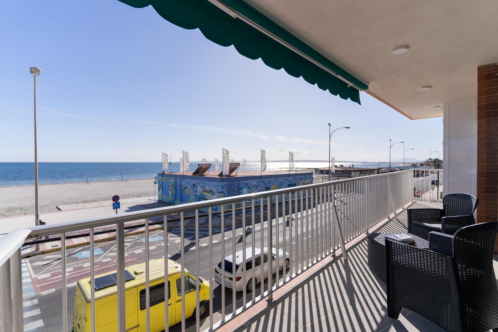 Rentafive Primera Linea Terraza Reformado Santa Pola Exterior photo