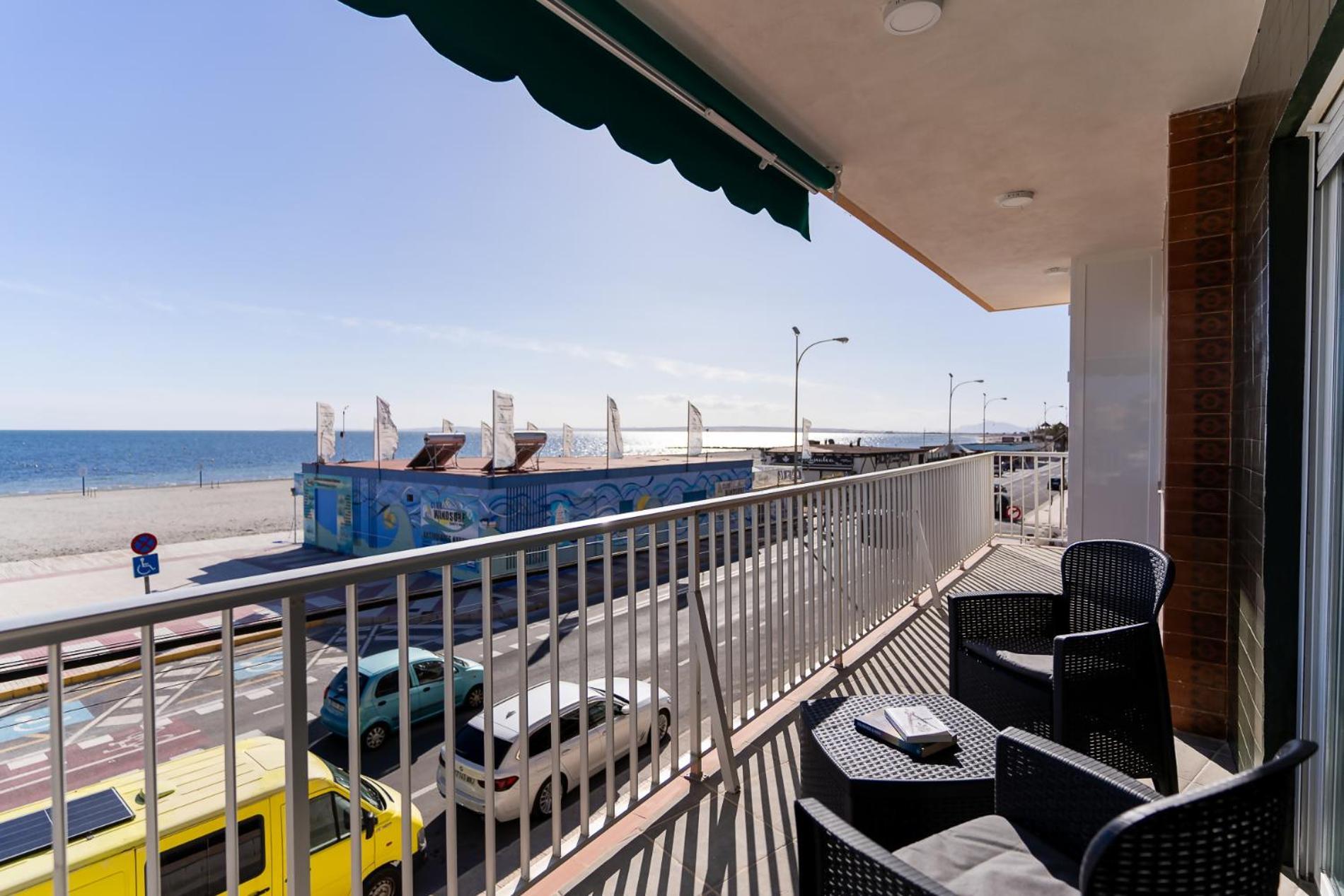 Rentafive Primera Linea Terraza Reformado Santa Pola Exterior photo