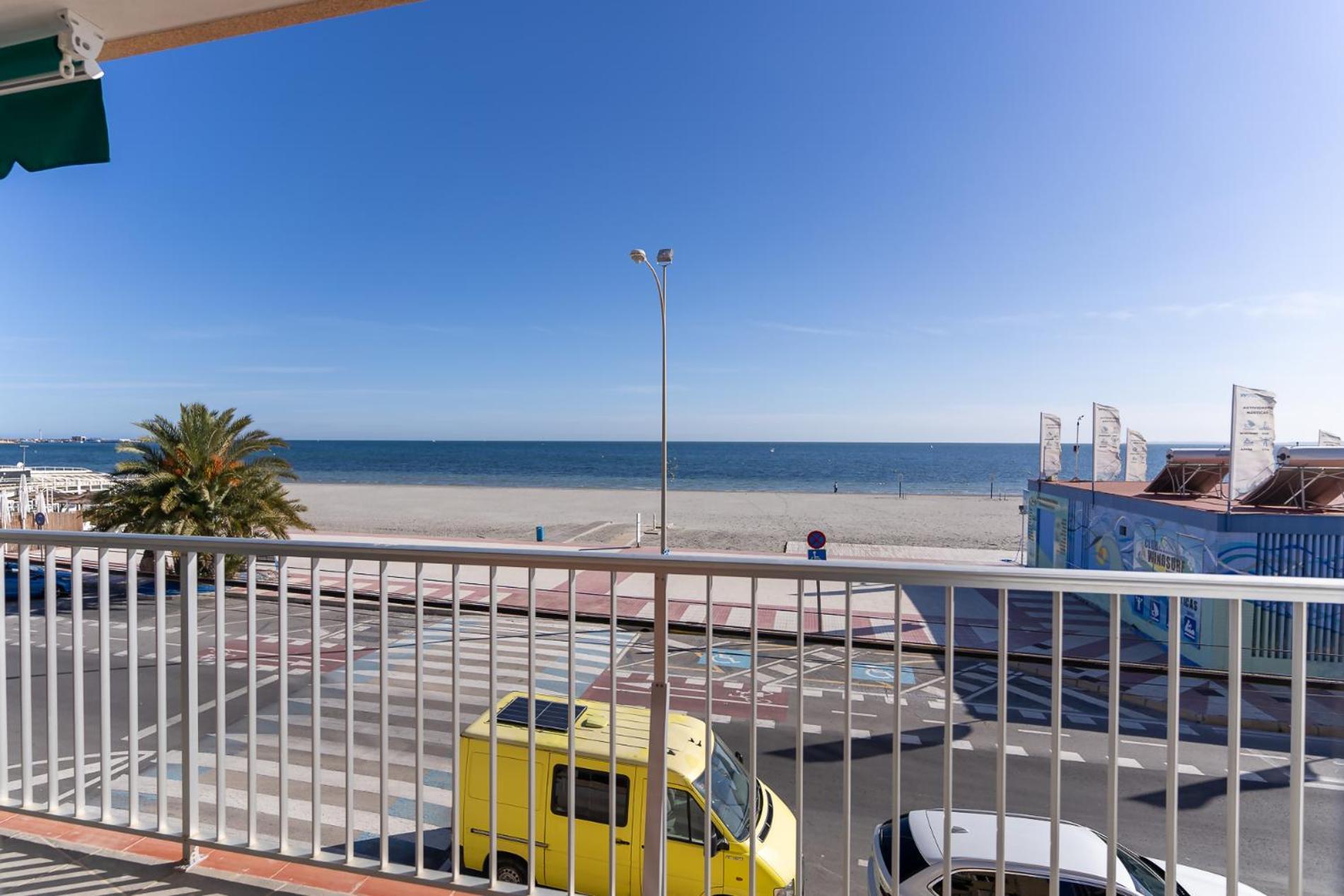 Rentafive Primera Linea Terraza Reformado Santa Pola Exterior photo